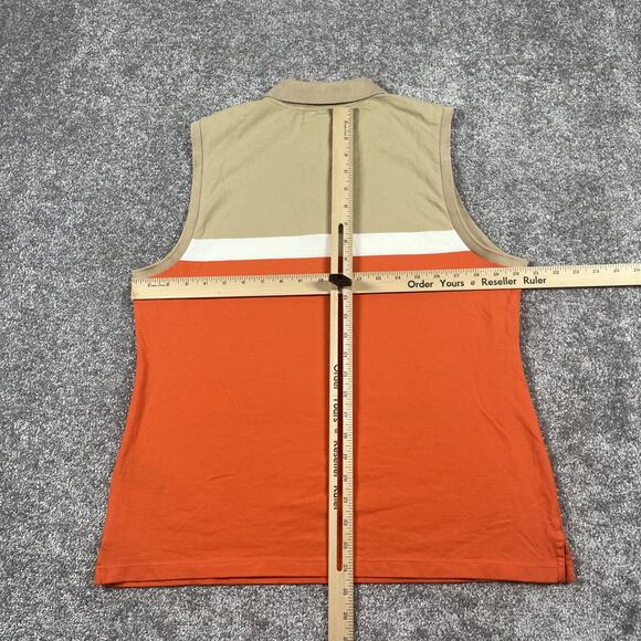 Lauren‎ Ralph Lauren Active Polo Womens Extra Large Colorblock Tennis Golf - Picture 8 of 10